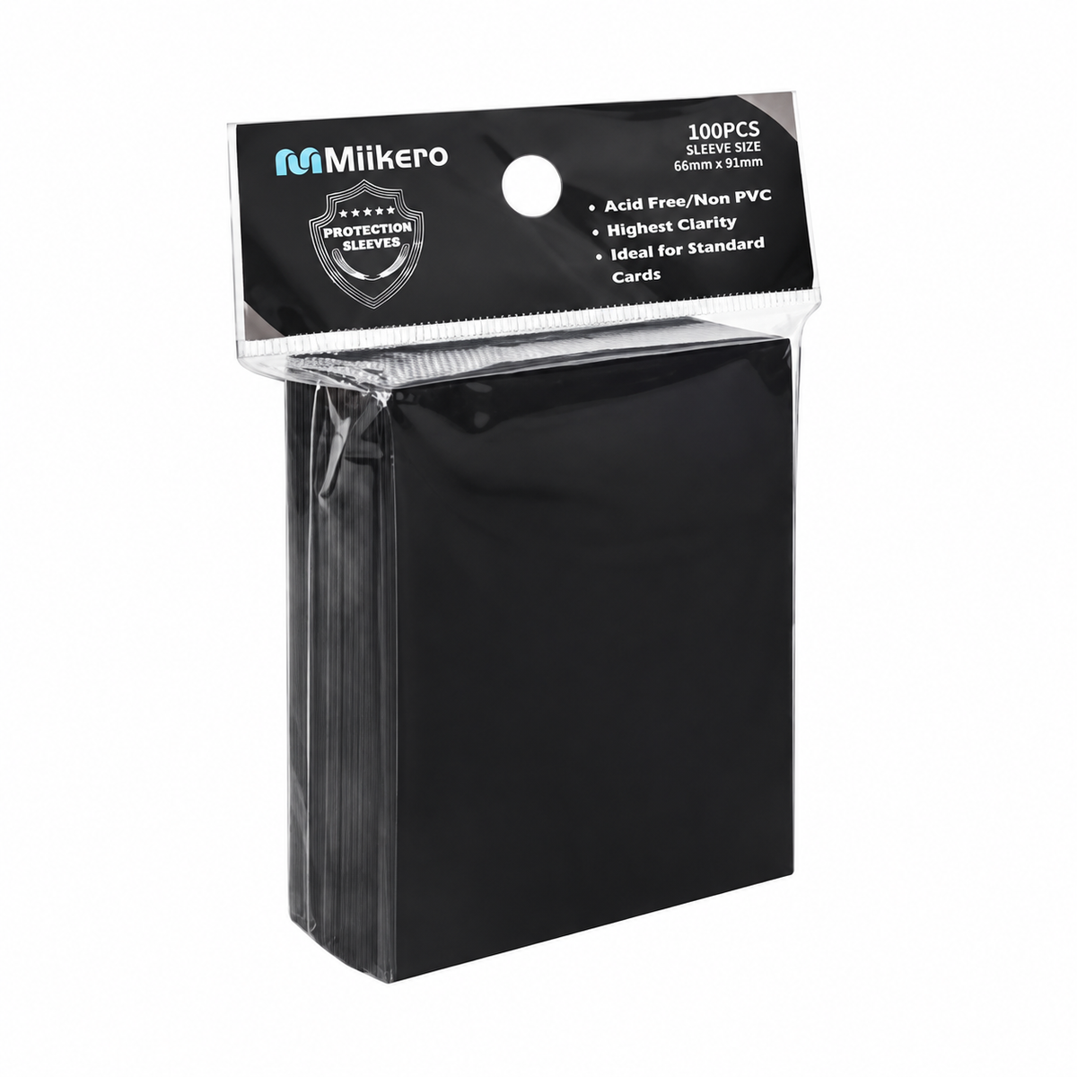 Black, Matte Sleeves (100 sleeves)