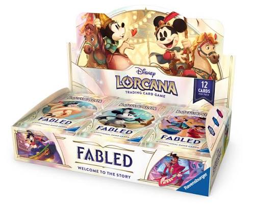 Lorcana Fabled booster box. Sealed